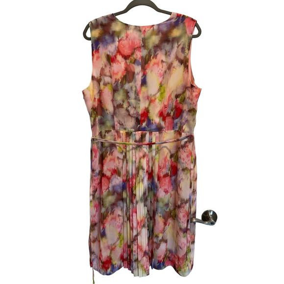 Liz Claiborne Floral Spring Dress size 16 - Picture 3 of 3